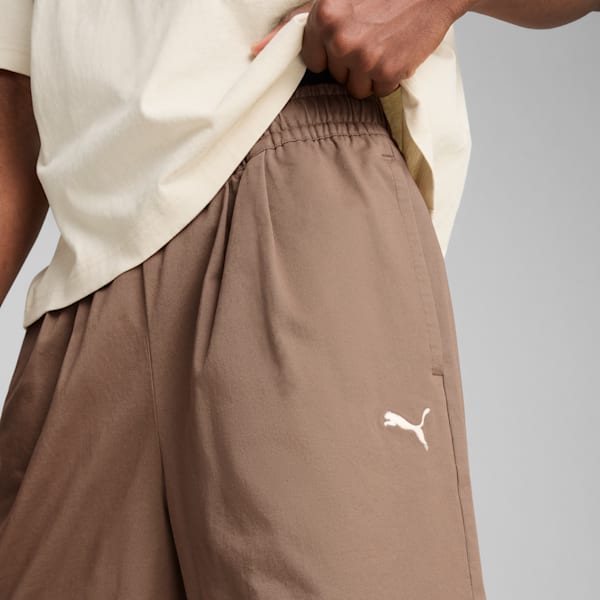 Wardrobe Essentials Men's Relaxed 11" Shorts, Totally Taupe, extralarge